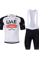 BONAVELO Cycling short sleeve jersey and shorts - UAE 2023 - black/white