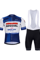 BONAVELO Cycling short sleeve jersey and shorts - SOUDAL QUICK-STEP 24 - blue/white/black