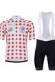 BONAVELO Cycling short sleeve jersey and shorts - TOUR DE FRANCE 2024 - red/white/black
