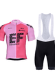 BONAVELO Cycling short sleeve jersey and shorts - EDUCATION-EASYPOST24 - black/pink