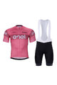 BONAVELO Cycling short sleeve jersey and shorts - GIRO D´ITALIA - black/pink