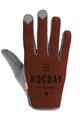 ROCDAY Cycling long-finger gloves - ELEMENTS - red/grey