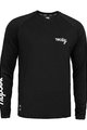 ROCDAY Cycling summer long sleeve jersey - EVO RACE - white/black
