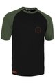 ROCDAY Cycling short sleeve jersey - ROOST - green/black