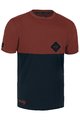 ROCDAY Cycling short sleeve jersey - DOUBLE - blue/red