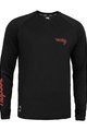 ROCDAY Cycling summer long sleeve jersey - EVO RACE - black/red
