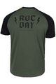 ROCDAY Cycling short sleeve jersey - PARK - green/black