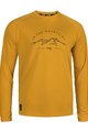 ROCDAY Cycling summer long sleeve jersey - MOUNT - yellow