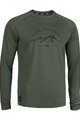 ROCDAY Cycling summer long sleeve jersey - MOUNT - green