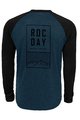 ROCDAY Cycling summer long sleeve jersey - STAGE - black/blue