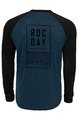 ROCDAY Cycling summer long sleeve jersey - STAGE - black/blue