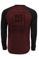 ROCDAY Cycling summer long sleeve jersey - STAGE - red/black