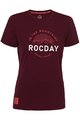 ROCDAY Cycling short sleeve jersey - MONTY LADY - bordeaux