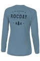 ROCDAY Cycling summer long sleeve jersey - PATROL LADY - blue