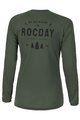 ROCDAY Cycling summer long sleeve jersey - PATROL LADY - green