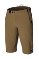 ROCDAY Cycling shorts without bib - ROC LITE - brown