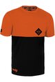 ROCDAY Cycling short sleeve jersey - DOUBLE - orange/black