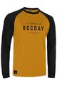 ROCDAY Cycling summer long sleeve jersey - PATROL - black/yellow
