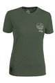 ROCDAY Cycling short sleeve jersey - WOODY LADY - green