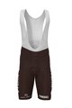 ROSTI Cycling bib shorts - AG2R 2020 - brown