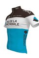 ROSTI Cycling short sleeve jersey - AG2R 2020 - blue/brown/white