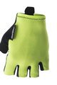 SANTINI Cycling fingerless gloves - BRISK - yellow