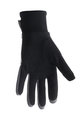 SANTINI Cycling long-finger gloves - VEGA - black