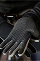 SANTINI Cycling long-finger gloves - VEGA - black