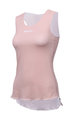 SANTINI Cycling sleeve less t-shirt - AIRY LADY - pink
