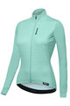SANTINI Cycling winter long sleeve jersey - SCIA LADY WINTER - light blue