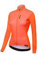 SANTINI Cycling winter long sleeve jersey - SCIA LADY WINTER - orange
