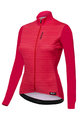 SANTINI Cycling winter long sleeve jersey - SCIA LADY WINTER - red