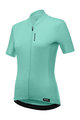 SANTINI Cycling short sleeve jersey - SCIA LADY - light blue