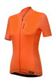 SANTINI Cycling short sleeve jersey - SCIA LADY - orange
