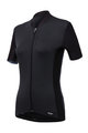 SANTINI Cycling short sleeve jersey - SCIA LADY - black