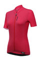 Santini Cycling short sleeve jersey - SCIA LADY - red