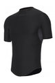 SANTINI Cycling short sleeve t-shirt - CALDO - black