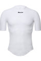 Santini Cycling short sleeve t-shirt - LIEVE - white