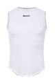 SANTINI Cycling sleeve less t-shirt - LIEVE - white