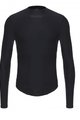SANTINI Cycling long sleeve t-shirt - CALDO - black