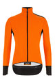 SANTINI Cycling thermal jacket - VEGA XTREME - orange/black