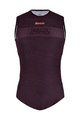 SANTINI Cycling short sleeve t-shirt - 1965 - bordeaux
