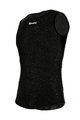 SANTINI Cycling short sleeve t-shirt - ALPHA - black