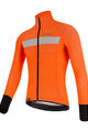 SANTINI Cycling thermal jacket - VEGA H2O - black/orange