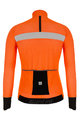 SANTINI Cycling thermal jacket - VEGA H2O - black/orange