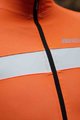 SANTINI Cycling thermal jacket - VEGA H2O - black/orange