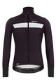 SANTINI Cycling thermal jacket - VEGA H2O - bordeaux/black