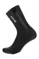 SANTINI Cycling shoe covers - WIND VEGA - black