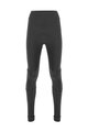 SANTINI Cycling long trousers withot bib - ALBA WINTER LADY - black