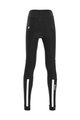SANTINI Cycling long trousers withot bib - ALBA WINTER LADY - black